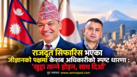 राजदूत सिफारिस भएका जीज्ञानको पक्षमा केशब अधिकारीको स्पष्ट धारणा : ‘खुट्टा तान्ने होइन, साथ दिऔँ’