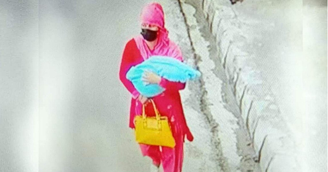 थापाथलीबाट हराएको शिशु काँडाघारीमा भेटियो : बच्चा लैजाने महिला पक्राउ