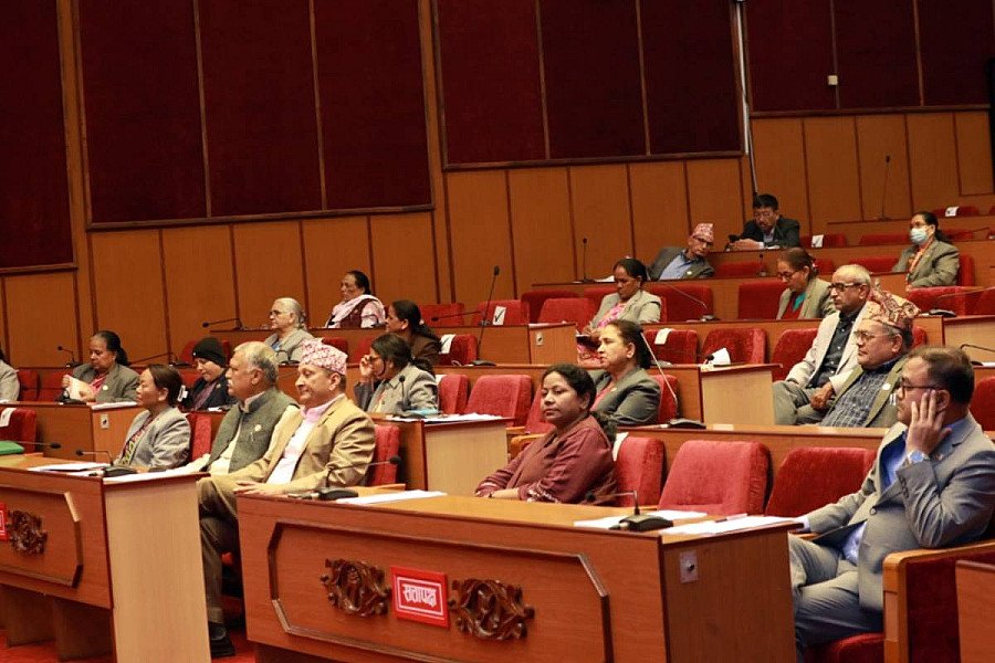 प्रधानमन्त्रीको राजीनामा माग्दै एमालेले गर्‍यो राष्ट्रियसभा बैठक अवरुद्ध